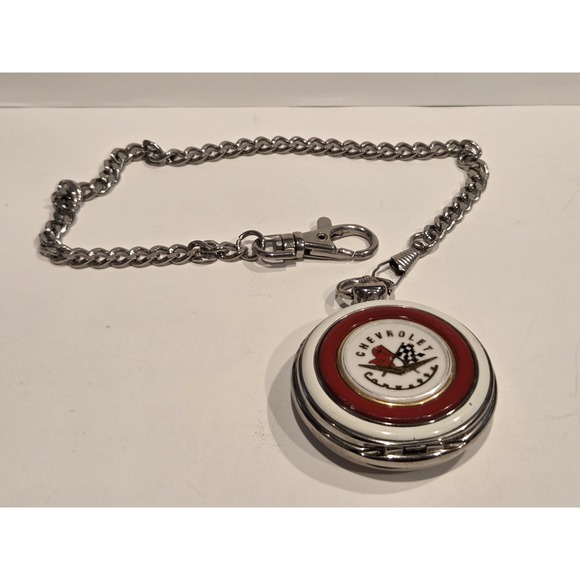 Franklin Mint Other - 1957 Chevy Corvette Pocket Watch  UNTESTED Selling for Parts "As is"